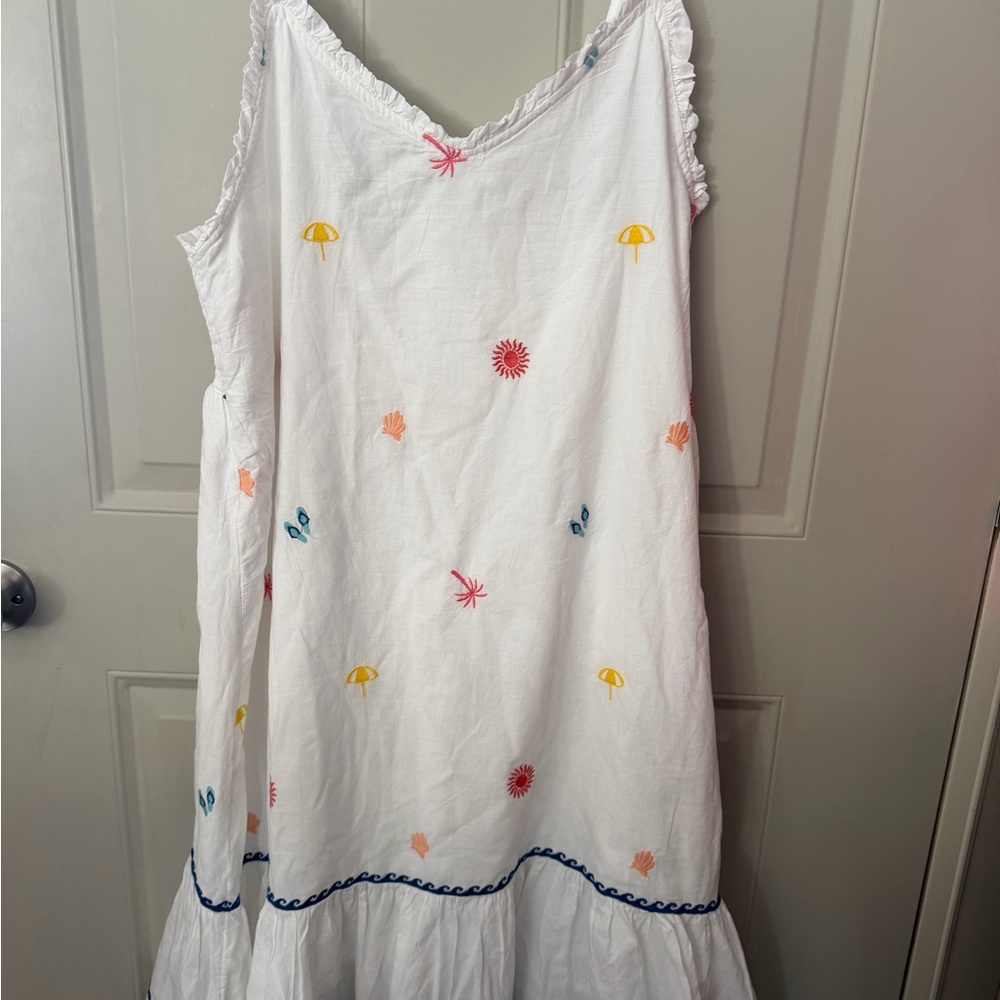 Cynthia Rowley 100% Cotton Sleepwear with beach embroidery